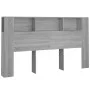 Möbel mit Kopfteil in Sonoma-Grau, 180 x 18,5 x 104,5 cm von vidaXL, Kopf- und Fußteile - Ref: Foro24-817277, Preis: 78,15 €,...