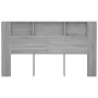 Möbel mit Kopfteil in Sonoma-Grau, 180 x 18,5 x 104,5 cm von vidaXL, Kopf- und Fußteile - Ref: Foro24-817277, Preis: 78,15 €,...