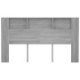 Mueble cabecero gris Sonoma 180x18,5x104,5 cm de vidaXL, Cabeceros y pies de cama - Ref: Foro24-817277, Precio: 79,40 €, Desc...