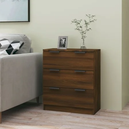 Sideboard aus braunem Eichensperrholz, 60 x 30 x 70 cm von vidaXL, Sideboards - Ref: Foro24-816987, Preis: 88,05 €, Rabatt: %