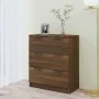 Sideboard aus braunem Eichensperrholz, 60 x 30 x 70 cm von vidaXL, Sideboards - Ref: Foro24-816987, Preis: 88,05 €, Rabatt: %