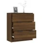 Sideboard aus braunem Eichensperrholz, 60 x 30 x 70 cm von vidaXL, Sideboards - Ref: Foro24-816987, Preis: 88,05 €, Rabatt: %