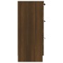 Brown oak plywood sideboard 60x30x70 cm by vidaXL, Sideboards - Ref: Foro24-816987, Price: 87,37 €, Discount: %