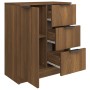 Brown oak plywood sideboard 60x30x70 cm by vidaXL, Sideboards - Ref: Foro24-816990, Price: 82,43 €, Discount: %