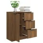 Anrichte aus Sperrholz Eiche braun 60x30x70 cm von vidaXL, Sideboards - Ref: Foro24-816990, Preis: 81,26 €, Rabatt: %
