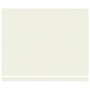 Toldo retráctil aluminio y tela color crema 4x3 m