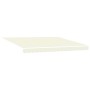 Toldo retráctil aluminio y tela color crema 4x3 m