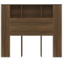 Mueble cabecero color roble marrón 120x18,5x102,5 cm de vidaXL, Cabeceros y pies de cama - Ref: Foro24-817269, Precio: 55,71 ...