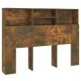 Kopfteilmöbel aus geräucherter Eiche, 140 x 19 x 103,5 cm von vidaXL, Kopf- und Fußteile - Ref: Foro24-817249, Preis: 57,51 €...