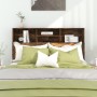Mueble cabecero color roble ahumado 140x19x103,5 cm de vidaXL, Cabeceros y pies de cama - Ref: Foro24-817249, Precio: 57,85 €...