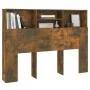 Kopfteilmöbel aus geräucherter Eiche, 140 x 19 x 103,5 cm von vidaXL, Kopf- und Fußteile - Ref: Foro24-817249, Preis: 57,51 €...