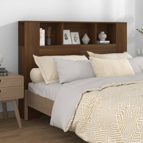 Brown oak headboard furniture 140x18.5x104.5 cm by vidaXL, Headboards and footboards - Ref: Foro24-817272, Price: 62,30 €, Di...