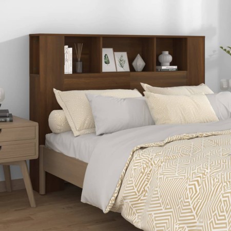 Brown oak headboard furniture 140x18.5x104.5 cm by vidaXL, Headboards and footboards - Ref: Foro24-817272, Price: 62,30 €, Di...
