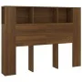 Brown oak headboard furniture 140x18.5x104.5 cm by vidaXL, Headboards and footboards - Ref: Foro24-817272, Price: 62,30 €, Di...