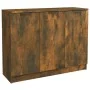 Anrichte aus geräuchertem eichenfarbigem Sperrholz 90,5x30x70 cm von vidaXL, Sideboards - Ref: Foro24-817024, Preis: 66,44 €,...