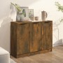 Anrichte aus geräuchertem eichenfarbigem Sperrholz 90,5x30x70 cm von vidaXL, Sideboards - Ref: Foro24-817024, Preis: 66,90 €,...