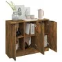 Anrichte aus geräuchertem eichenfarbigem Sperrholz 90,5x30x70 cm von vidaXL, Sideboards - Ref: Foro24-817024, Preis: 66,44 €,...