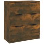 Sideboard aus geräuchertem Eichensperrholz, 60 x 30 x 70 cm von vidaXL, Sideboards - Ref: Foro24-816985, Preis: 94,49 €, Raba...