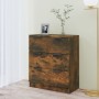Sideboard aus geräuchertem Eichensperrholz, 60 x 30 x 70 cm von vidaXL, Sideboards - Ref: Foro24-816985, Preis: 94,49 €, Raba...