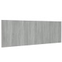 Wandkopfteil aus grauem Sonoma-Sperrholz, 240 x 1,5 x 80 cm von vidaXL, Kopf- und Fußteile - Ref: Foro24-816980, Preis: 64,83...