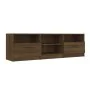 TV stand made of brown oak plywood 150x33.5x45 cm by vidaXL, TV Furniture - Ref: Foro24-817116, Price: 106,83 €, Discount: %