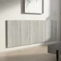 Wandkopfteil aus grauem Sonoma-Sperrholz, 240 x 1,5 x 80 cm von vidaXL, Kopf- und Fußteile - Ref: Foro24-816980, Preis: 64,01...