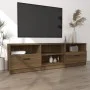 TV stand made of brown oak plywood 150x33.5x45 cm by vidaXL, TV Furniture - Ref: Foro24-817116, Price: 106,83 €, Discount: %