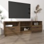TV-Ständer Eiche braun Sperrholz 150x33,5x45 cm von vidaXL, TV-Möbel - Ref: Foro24-817116, Preis: 108,74 €, Rabatt: %