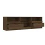 TV stand made of brown oak plywood 150x33.5x45 cm by vidaXL, TV Furniture - Ref: Foro24-817116, Price: 106,83 €, Discount: %