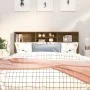 Mueble cabecero color marrón roble 180x19x103,5 cm de vidaXL, Cabeceros y pies de cama - Ref: Foro24-817257, Precio: 96,22 €,...