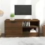 TV-Ständer Eiche braun Sperrholz 80x35x36,5 cm von vidaXL, TV-Möbel - Ref: Foro24-817121, Preis: 53,40 €, Rabatt: %