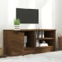 TV-Ständer Eiche braun Sperrholz 80x35x36,5 cm von vidaXL, TV-Möbel - Ref: Foro24-817121, Preis: 53,40 €, Rabatt: %