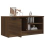 TV-Ständer Eiche braun Sperrholz 80x35x36,5 cm von vidaXL, TV-Möbel - Ref: Foro24-817121, Preis: 54,21 €, Rabatt: %