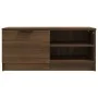 TV stand made of brown oak plywood, measuring 80x35x36.5 cm. by vidaXL, TV Furniture - Ref: Foro24-817121, Price: 53,40 €, Di...