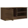 TV-Ständer Eiche braun Sperrholz 80x35x36,5 cm von vidaXL, TV-Möbel - Ref: Foro24-817121, Preis: 53,40 €, Rabatt: %