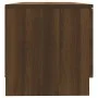 TV stand made of brown oak plywood, measuring 80x35x36.5 cm. by vidaXL, TV Furniture - Ref: Foro24-817121, Price: 53,40 €, Di...
