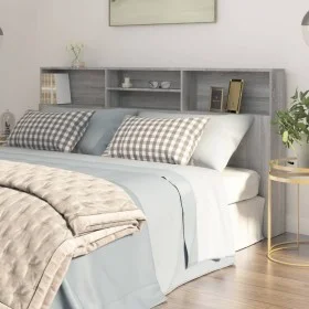 Möbel mit Kopfteil in Sonoma-Grau, 200 x 19 x 103,5 cm von vidaXL, Kopf- und Fußteile - Ref: Foro24-817259, Preis: 74,38 €, R...