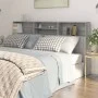 Mueble cabecero color gris Sonoma 200x19x103,5 cm de vidaXL, Cabeceros y pies de cama - Ref: Foro24-817259, Precio: 74,37 €, ...