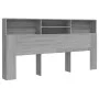 Möbel mit Kopfteil in Sonoma-Grau, 200 x 19 x 103,5 cm von vidaXL, Kopf- und Fußteile - Ref: Foro24-817259, Preis: 74,38 €, R...