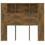 Smoked oak headboard furniture 120x18.5x102.5 cm by vidaXL, Headboards and footboards - Ref: Foro24-817267, Price: 54,55 €, D...