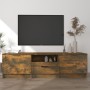 TV-Schrank aus geräuchertem Eichensperrholz, 140 x 35 x 40 cm von vidaXL, TV-Möbel - Ref: Foro24-817111, Preis: 80,28 €, Raba...