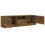 TV-Schrank aus geräuchertem Eichensperrholz, 140 x 35 x 40 cm von vidaXL, TV-Möbel - Ref: Foro24-817111, Preis: 78,95 €, Raba...