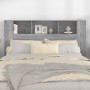 Mueble cabecero gris Sonoma 160x18,5x104,5 cm de vidaXL, Cabeceros y pies de cama - Ref: Foro24-817274, Precio: 67,41 €, Desc...