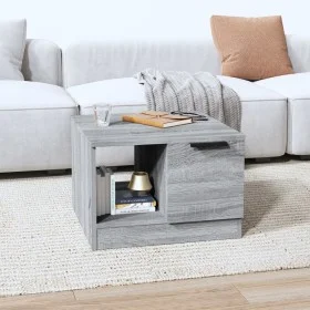 Sonoma-Couchtisch aus grauem Sperrholz, 50 x 50 x 36 cm von vidaXL, Couchtisch - Ref: Foro24-817076, Preis: 46,19 €, Rabatt: %
