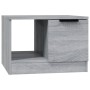 Mesa de centro madera contrachapada gris Sonoma 50x50x36 cm de vidaXL, Mesas de centro - Ref: Foro24-817076, Precio: 48,41 €,...