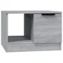 Mesa de centro madera contrachapada gris Sonoma 50x50x36 cm de vidaXL, Mesas de centro - Ref: Foro24-817076, Precio: 46,16 €,...
