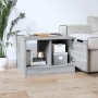 Mesa de centro madera contrachapada gris Sonoma 50x50x36 cm de vidaXL, Mesas de centro - Ref: Foro24-817076, Precio: 48,41 €,...