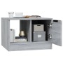 Mesa de centro madera contrachapada gris Sonoma 50x50x36 cm de vidaXL, Mesas de centro - Ref: Foro24-817076, Precio: 48,41 €,...