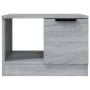 Mesa de centro madera contrachapada gris Sonoma 50x50x36 cm de vidaXL, Mesas de centro - Ref: Foro24-817076, Precio: 48,41 €,...