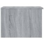 Mesa de centro madera contrachapada gris Sonoma 50x50x36 cm de vidaXL, Mesas de centro - Ref: Foro24-817076, Precio: 48,41 €,...
